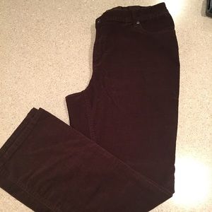 💋St Johns Bay Corduroy Brown 16W Pants